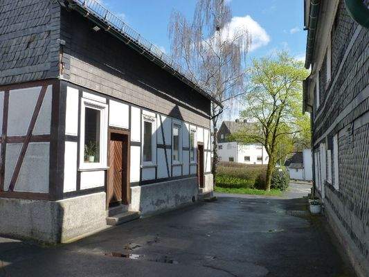 Hof zwischen Haupthaus und La Bota