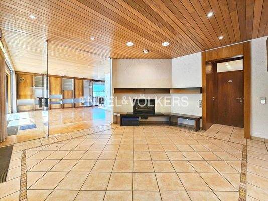 Kaminzimmer-Wohnbereich