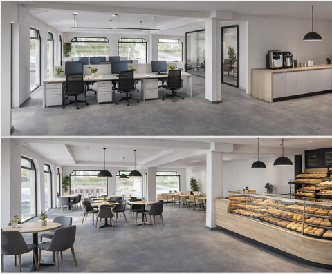 Dogern Ladenlokale, Ladenflächen 