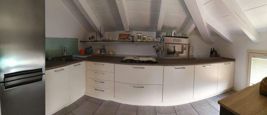 Penthouse in Gardone Riviera mit Blick auf den Gardasee