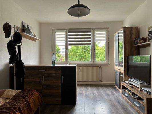 Wohn-/Schlafzimmer 1-Raum-Wohnung