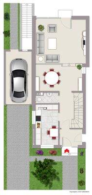 Haupthaus Erdgeschoss