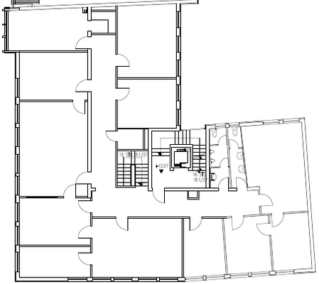 Grundrissbeispiel 4.OG