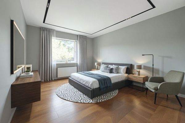 KI generiertes Beispielbild Schlafzimmer