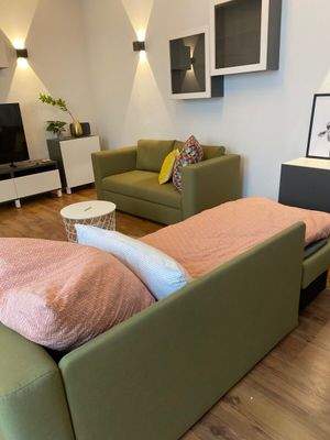 Wohnzimmer eine Aufbettung