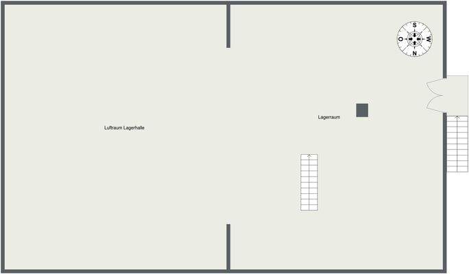 Halle - Obergeschoss