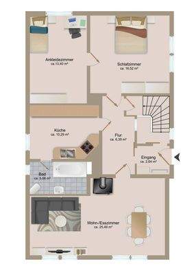 Grundriss Erdgeschoss