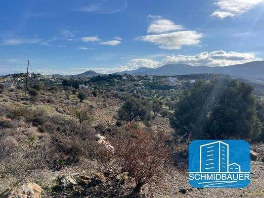 Kreta, Sivas: Grundstück am Ortsrand mit 360-Grad-Aussicht zu verkaufen