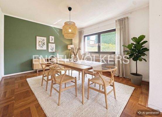 [KI-optimiertes Foto] Essbereich