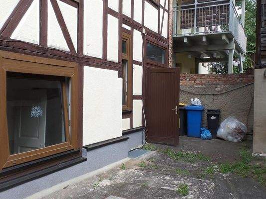 Ansicht Rückseite Hofeingangstür