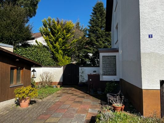 Zugang zum Garten