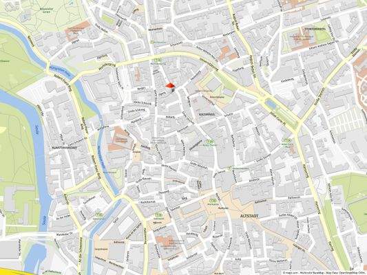 Geolyzer Kartenausschnitt