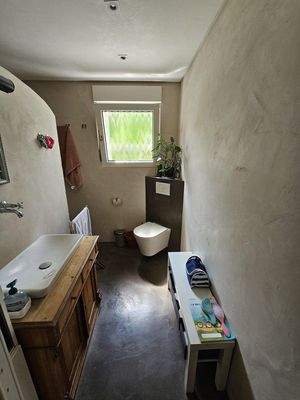 EG Bad mit Bodenheizung