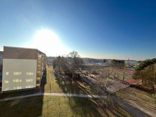 Ausblick vom Wohnzimmer