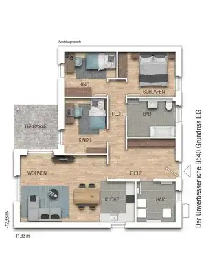 Erdgeschoss B540