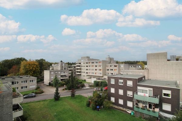 Blick vom Balkon