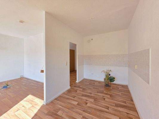 Offene Küche im Wohnzimmer