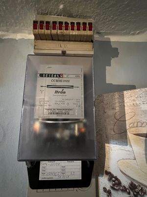 Stromzähler im OG