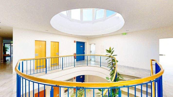 Hausflur vor dem Büro