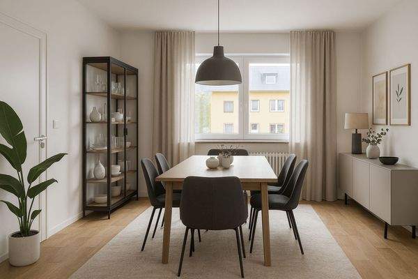 Visualisierung Esszimmer