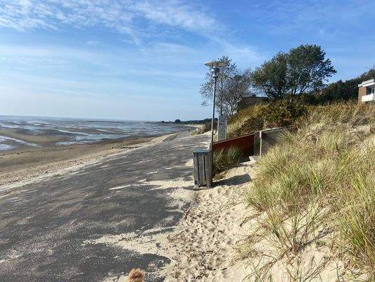 direkt am Strand