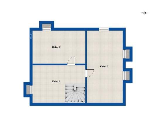 Grundriss - Kellergeschoss