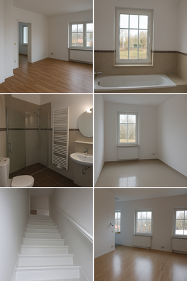 Collage Innenansichten