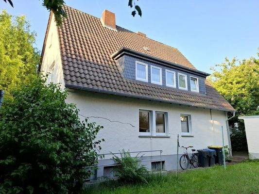 Rückseite des Hauses