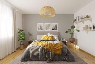 Im komfortablen Schlafzimmer erwartet Sie beste Erholung