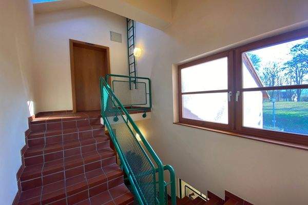 Treppenaufgang zur Wohnung