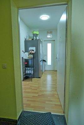 Blick durch die Wohnungstür