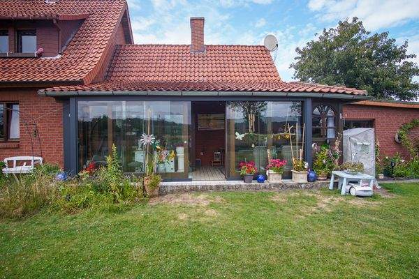 Außenansicht Wintergarten