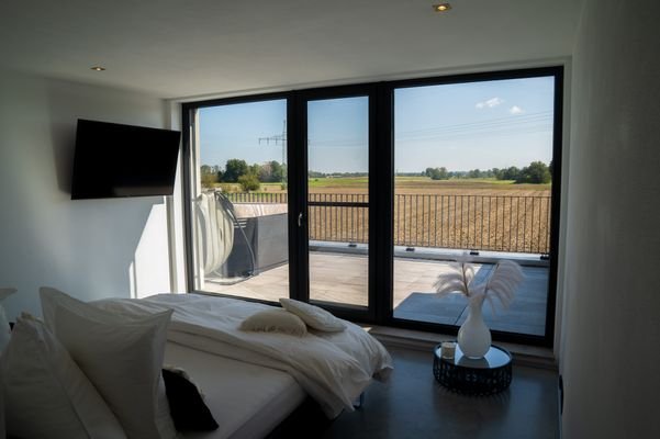 Schlafzimmer mit Weitblick