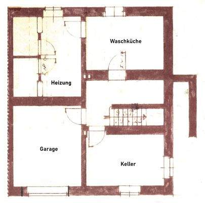 Grundriss Kellergeschoss