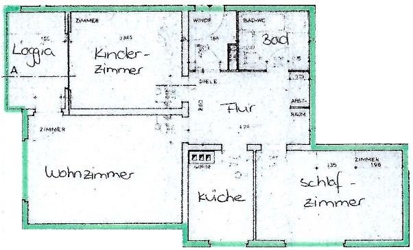 Grundriss 11. Stock