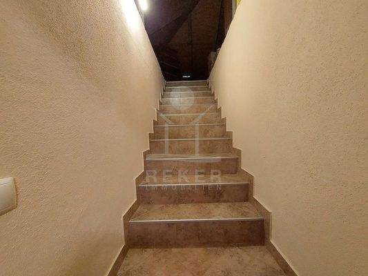 Der Weg zum Dachboden