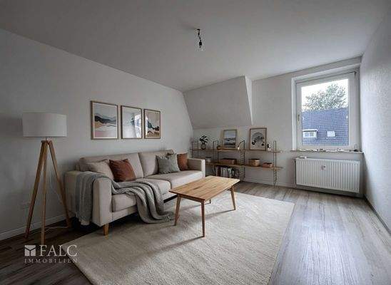 Wohnzimmer - (digitales Homestaging)