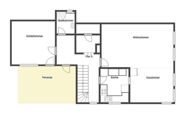 Grundriss Skizze 1.OG
