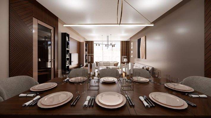 Apartments in a Complex with Pools in Büyükçekmece İstanbul