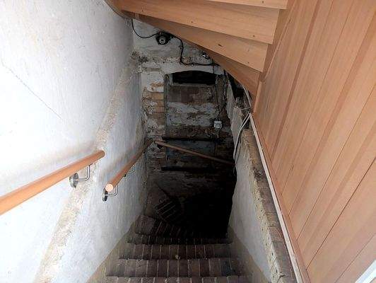 Treppe zum Keller