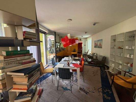 Blick in das Esszimmer