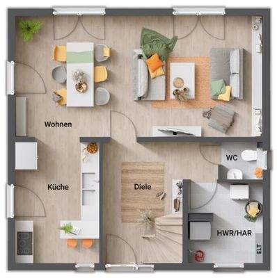 Grundriss-Erdgeschoss