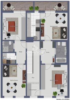 Grundriss 1. Obergeschoss