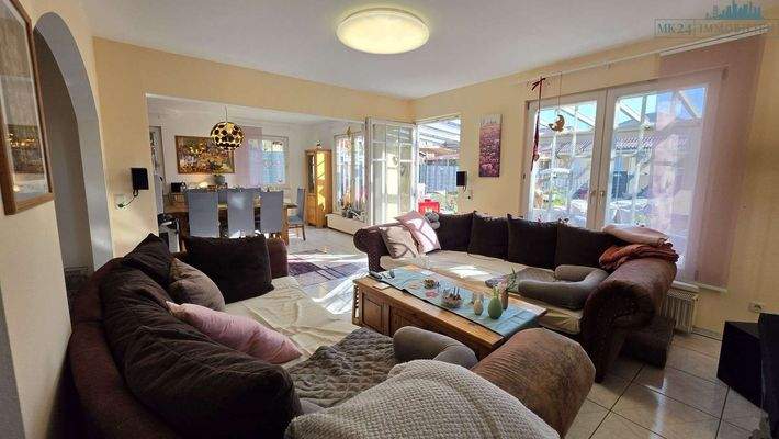 offener Wohn-Essbereich