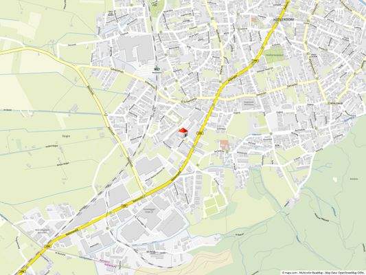 Geolyzer Kartenausschnitt