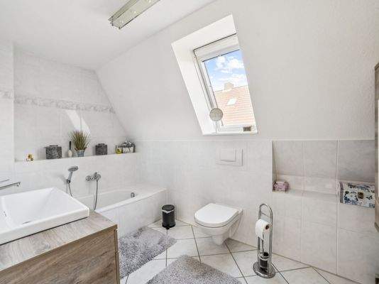 Badezimmer Dachgeschoss