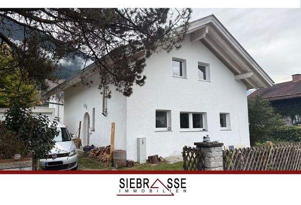 Frontansicht des Hauses