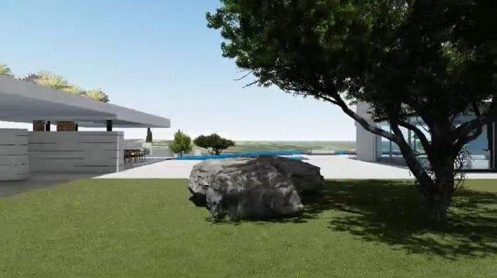 Kreta, Agios Onoufrios: Neubau-Projekt! Luxusvilla mit spektakulärem Meerblick zu verkaufen