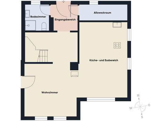 Grundriss ohne Maßstab - EG