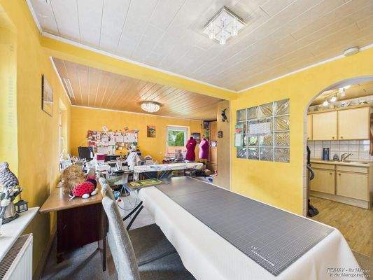 Wohn-u. Essbereich Altbau